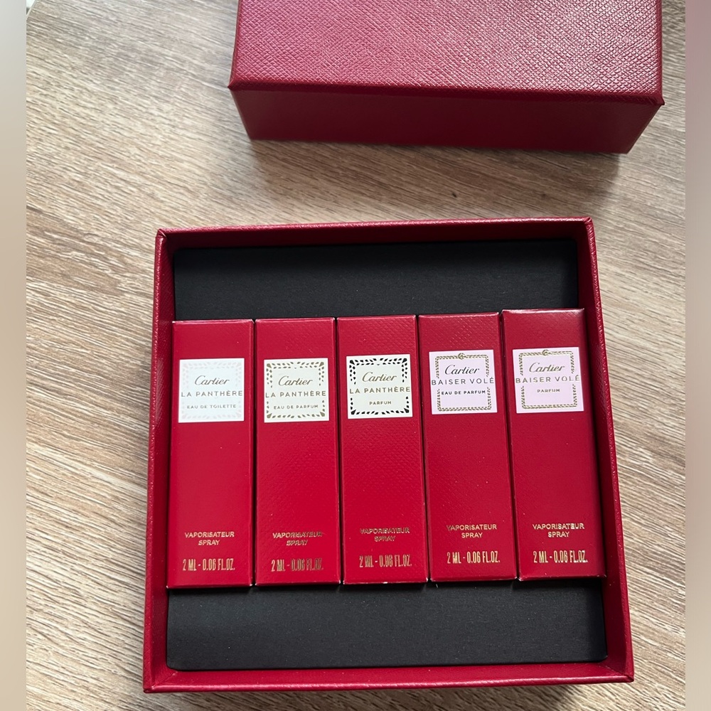cartier sample box - NWOT - never used!